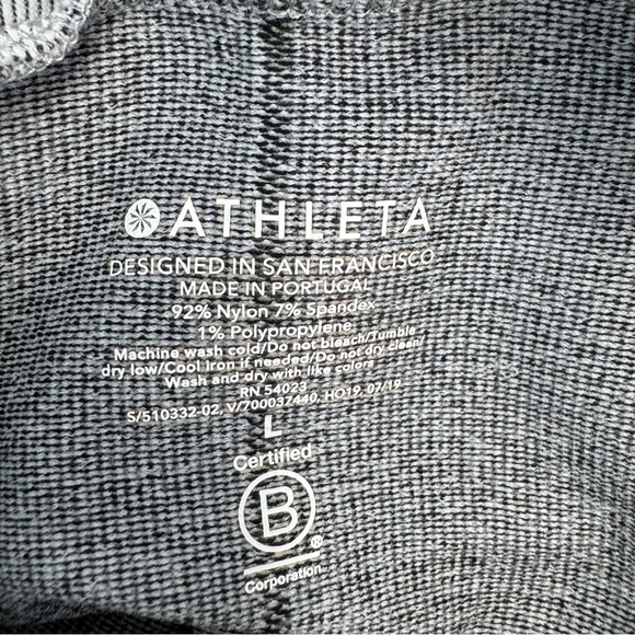 Athleta Light Gray Turtleneck Sweater - Picture 6 of 6